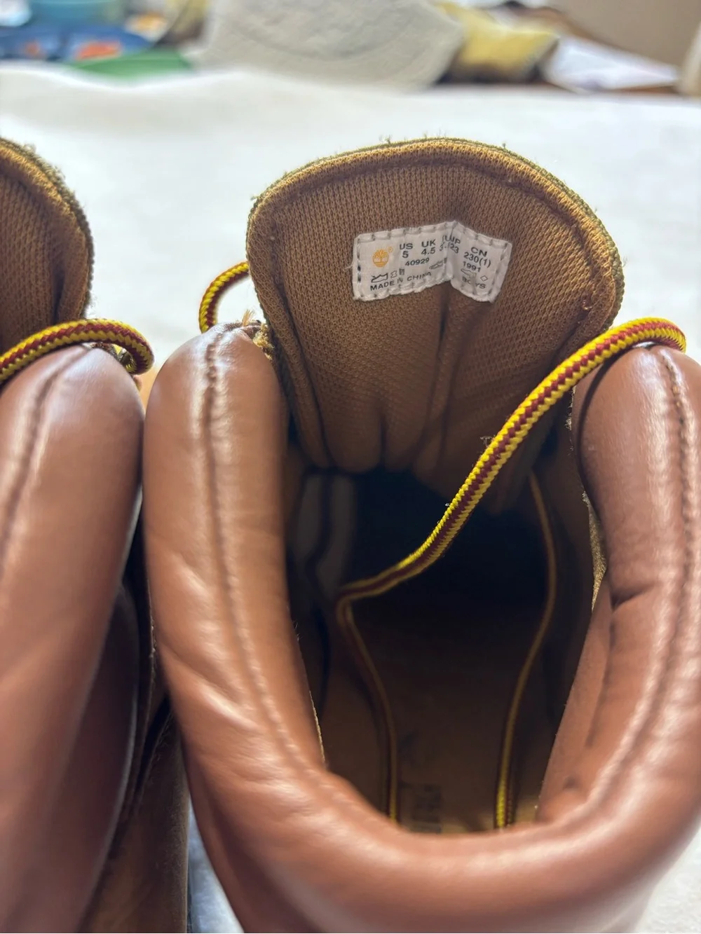 Timberland Men's Tan/Brown Waterproof Hiking Boots